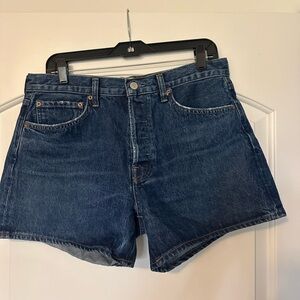 agolde parker long shorts